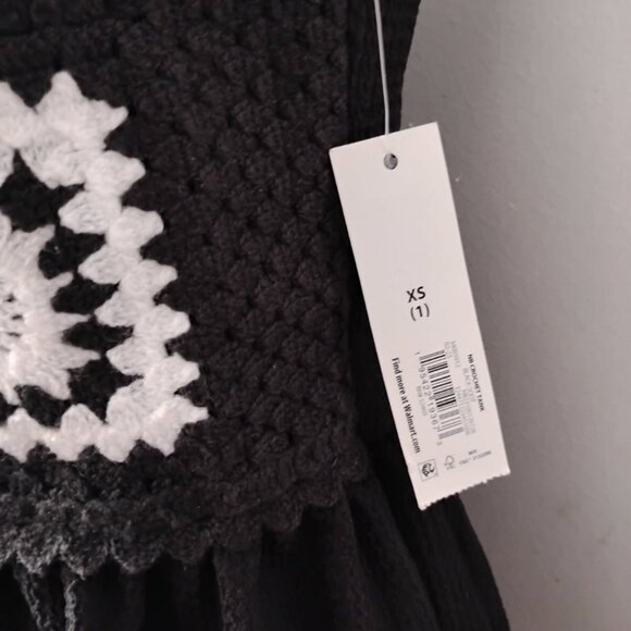 No Boundaries Juniors Crochet Tank Size XS - Picture 4 of 4